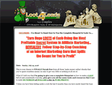 Tablet Screenshot of loot4leads.com